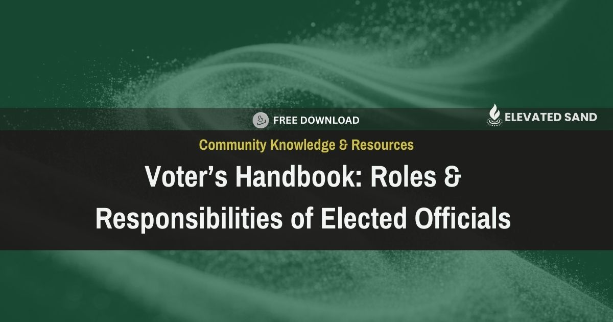 Voter’s Handbook: Roles & Responsibilities of Elected Officials (Free Download)