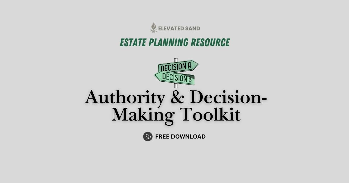 Authority & Decision-Making Toolkit (Free Download)