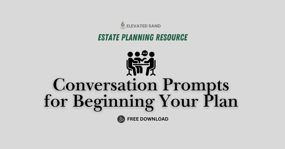 Conversation Prompts for Beginning Your Plan (Free Download)