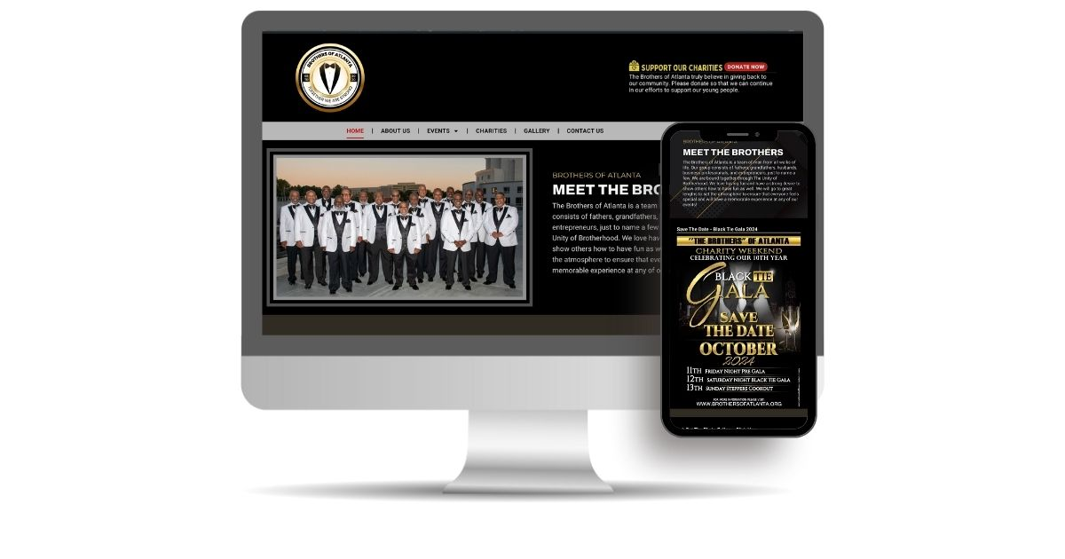 Web Design – Brothers of Atlanta | Elevated Sand